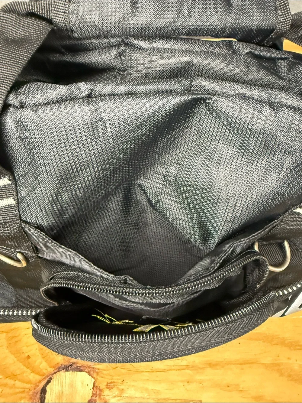 OGIO Half Dome Small Black Nylon Duffel Gym Bag Zip 5L Shoulder Strap
